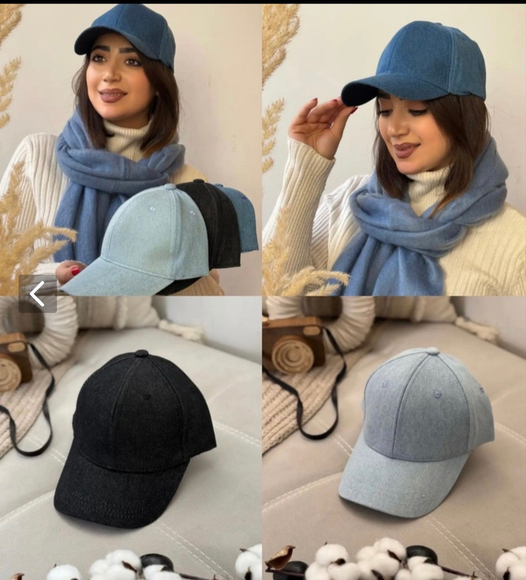 کلاه کپ جین ترندی
